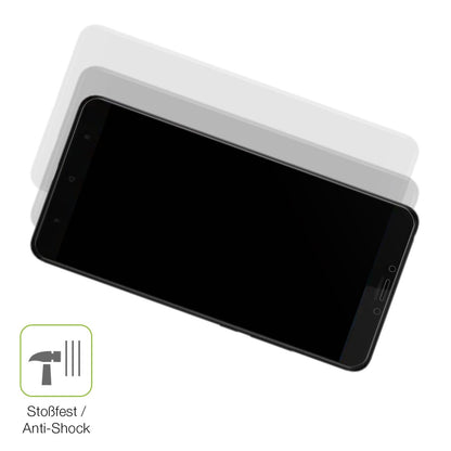 2x Full Cover Schutzfolie matt für Xiaomi Mi Max 3