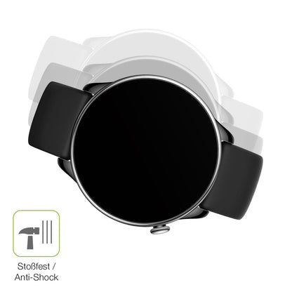 2x Full Cover Schutzfolie matt für Amazfit GTR mini