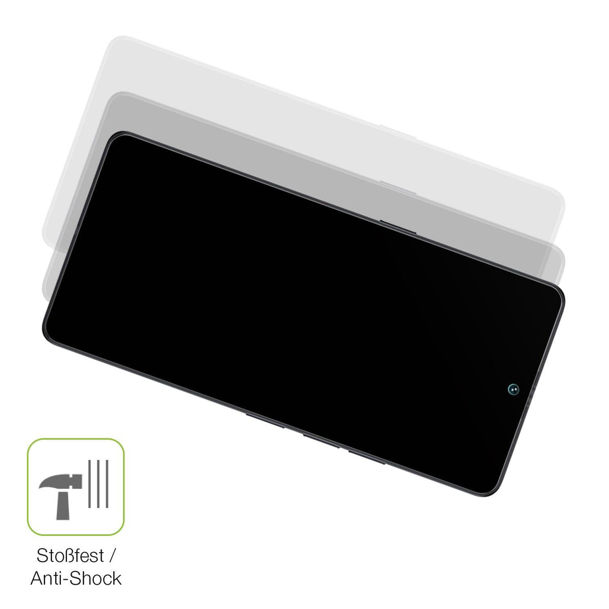 2x Full Cover Schutzfolie matt für Umidigi A16 Pro