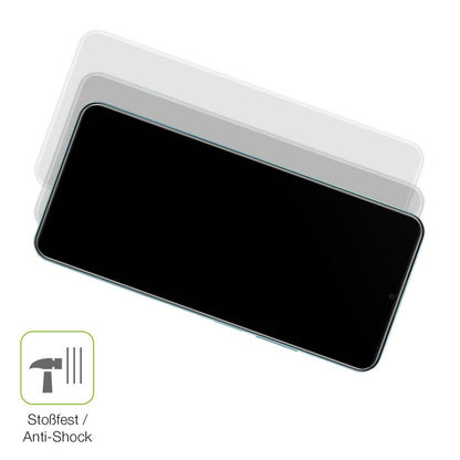2x Full Cover Schutzfolie matt für Realme Note 50
