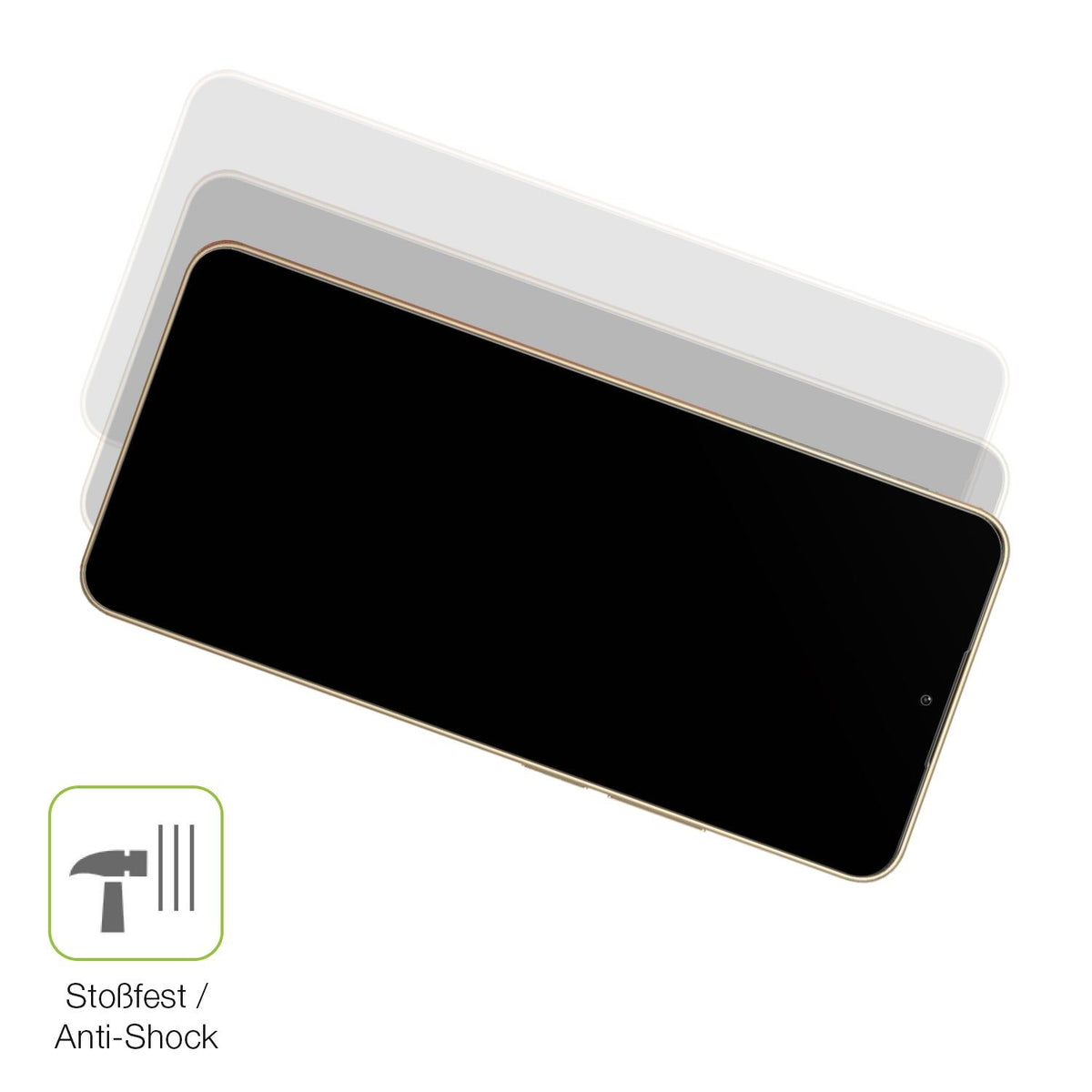 2x Full Cover Schutzfolie matt für Meizu Note 22