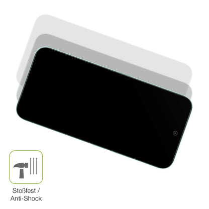 2x Full Cover Schutzfolie matt für Oppo A5i Pro