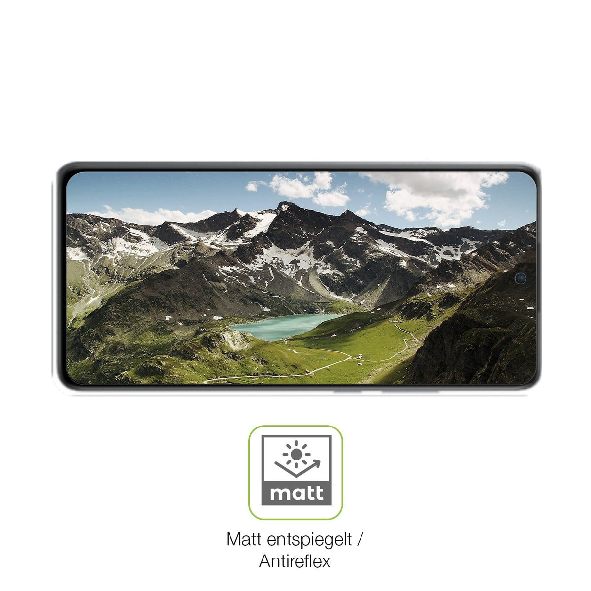 2x Full Cover Schutzfolie matt für OnePlus Nord CE4 Lite