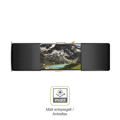 2x Full Cover Schutzfolie matt für Fitbit Charge 2