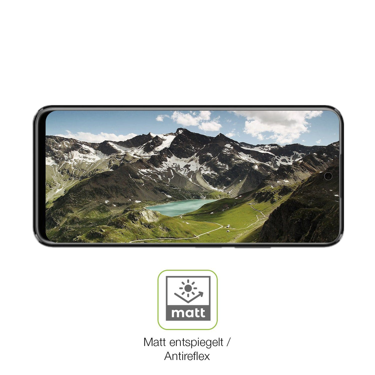 2x Full Cover Schutzfolie matt für Acer Sospiro AC92