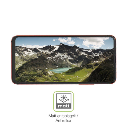 2x Full Cover Schutzfolie matt für Nuu Mobile N20