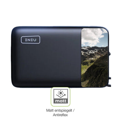 2x Full Cover Schutzfolie matt für INIU Carry P51-E2