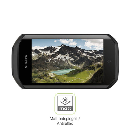 2x Full Cover Schutzfolie matt für Garmin Edge 1050