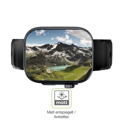 2x Full Cover Schutzfolie matt für Itel Storm Ultra