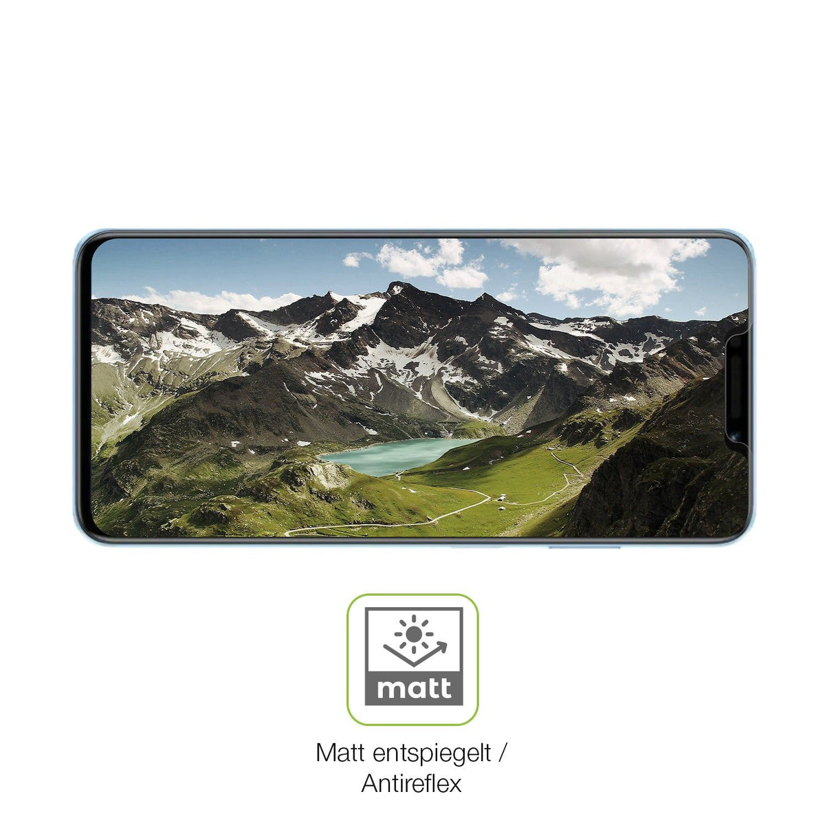 2x Full Cover Schutzfolie matt für Huawei Nova 14i