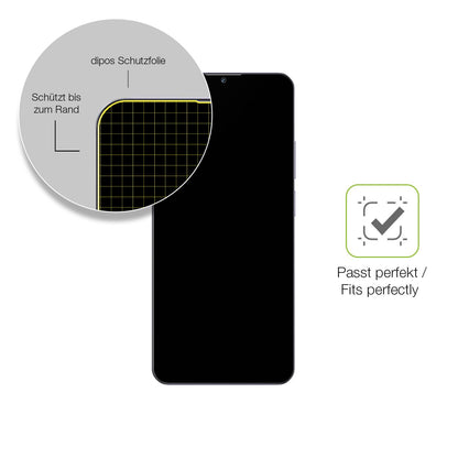 2x Full Cover Schutzfolie matt für Realme Note 60
