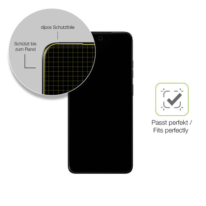 2x Full Cover Schutzfolie matt für Motorola Moto E15