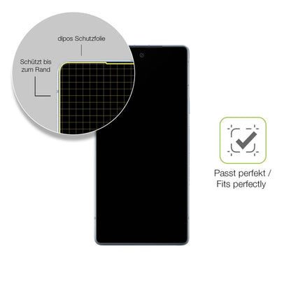 2x Full Cover Schutzfolie matt für Google Pixel 7a