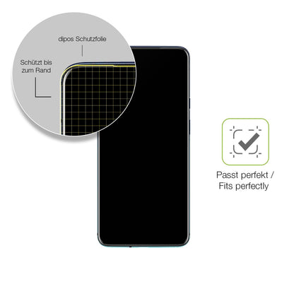 2x Full Cover Schutzfolie matt für OnePlus 7T Pro