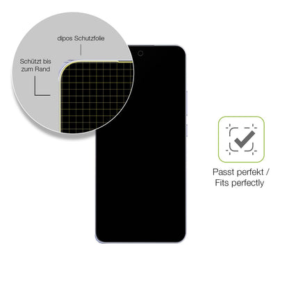 2x Full Cover Schutzfolie matt für Oppo A5 Pro