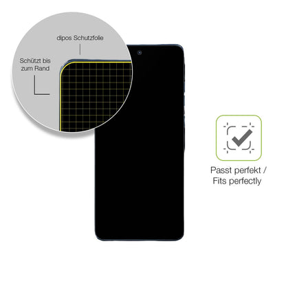 2x Full Cover Schutzfolie matt für Motorola Edge 60 S