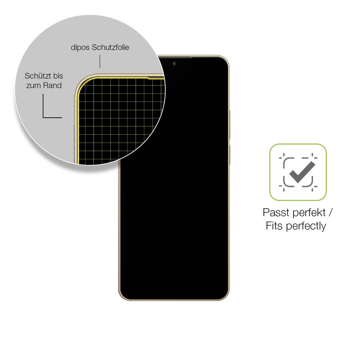 2x Full Cover Schutzfolie matt für Meizu Note 22