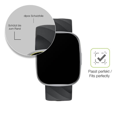 2x Full Cover Schutzfolie matt für Catgiff A22 Smartwatch