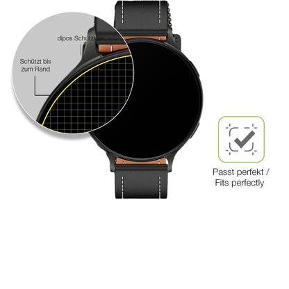 2x Full Cover Schutzfolie matt für Pireware Nano Smartwatch