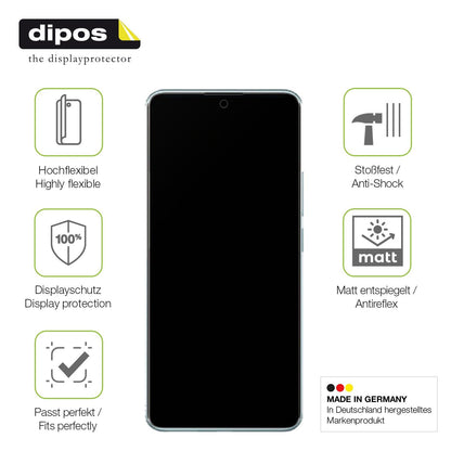2x Full Cover Schutzfolie matt für Xiaomi Redmi Note 14 Pro 5G