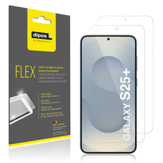2x 3D Full Cover Schutzfolie für Samsung Galaxy S25+
