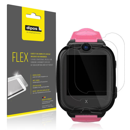 2x 3D Full Cover Schutzfolie für Xplora XGo 2