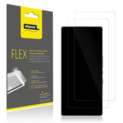 2x 3D Full Cover Schutzfolie für Nubia REDMAGIC 10 Pro