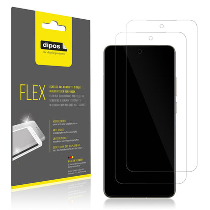 2x 3D Full Cover Schutzfolie für Realme GT 7 Pro