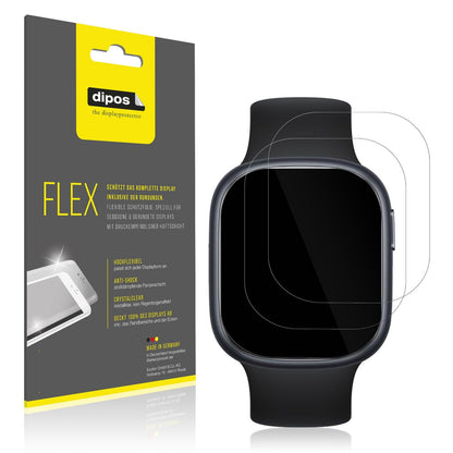 2x 3D Full Cover Schutzfolie für Rollme S1 Smartwatch