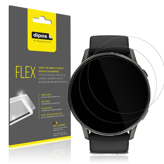 2x 3D Full Cover Schutzfolie für Garmin Venu 4 41mm