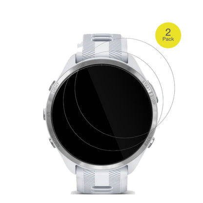 2x 3D Full Cover Schutzfolie für Garmin Forerunner 975
