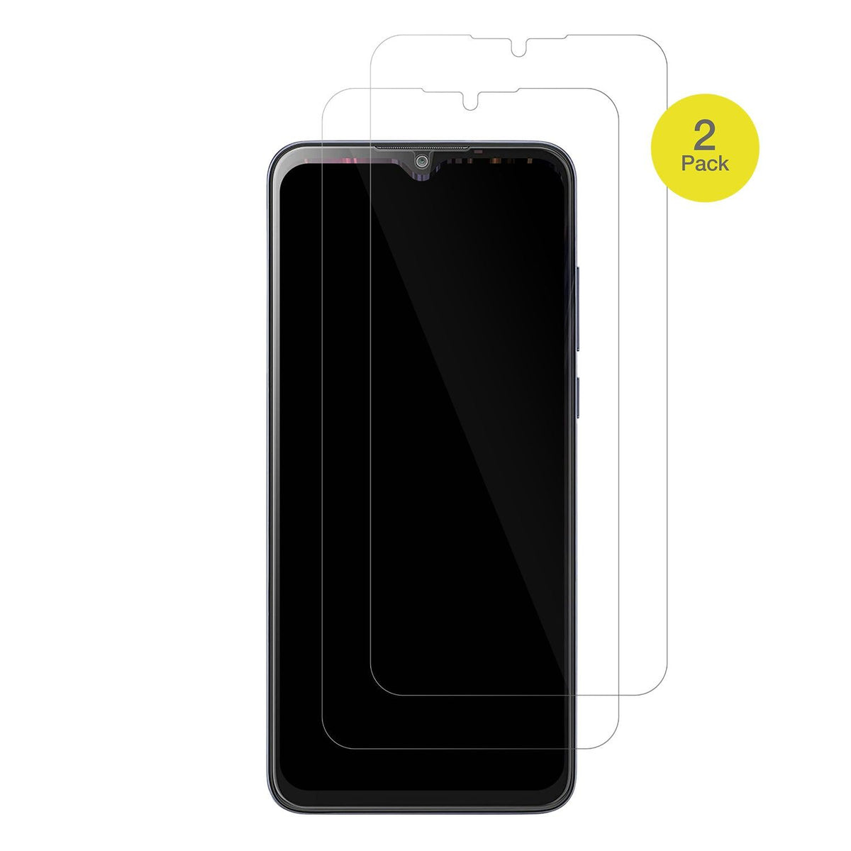 2x 3D Full Cover Schutzfolie für Lava X2