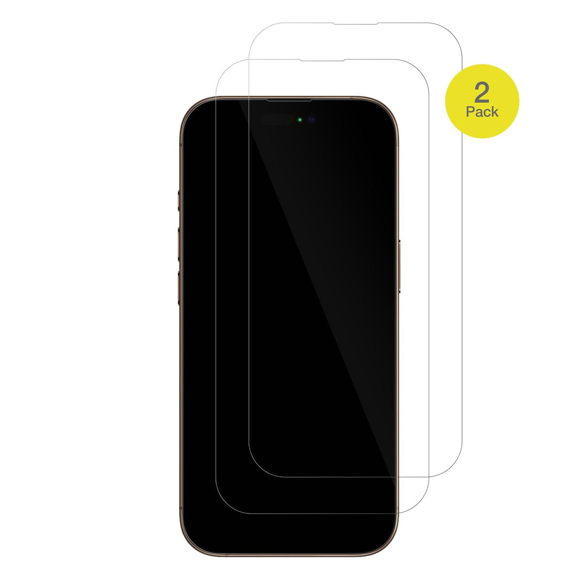 2x 3D Full Cover Schutzfolie für Apple iPhone 16 Pro