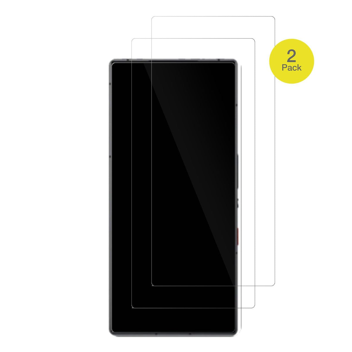 2x 3D Full Cover Schutzfolie für Nubia Redmagic 9s Pro