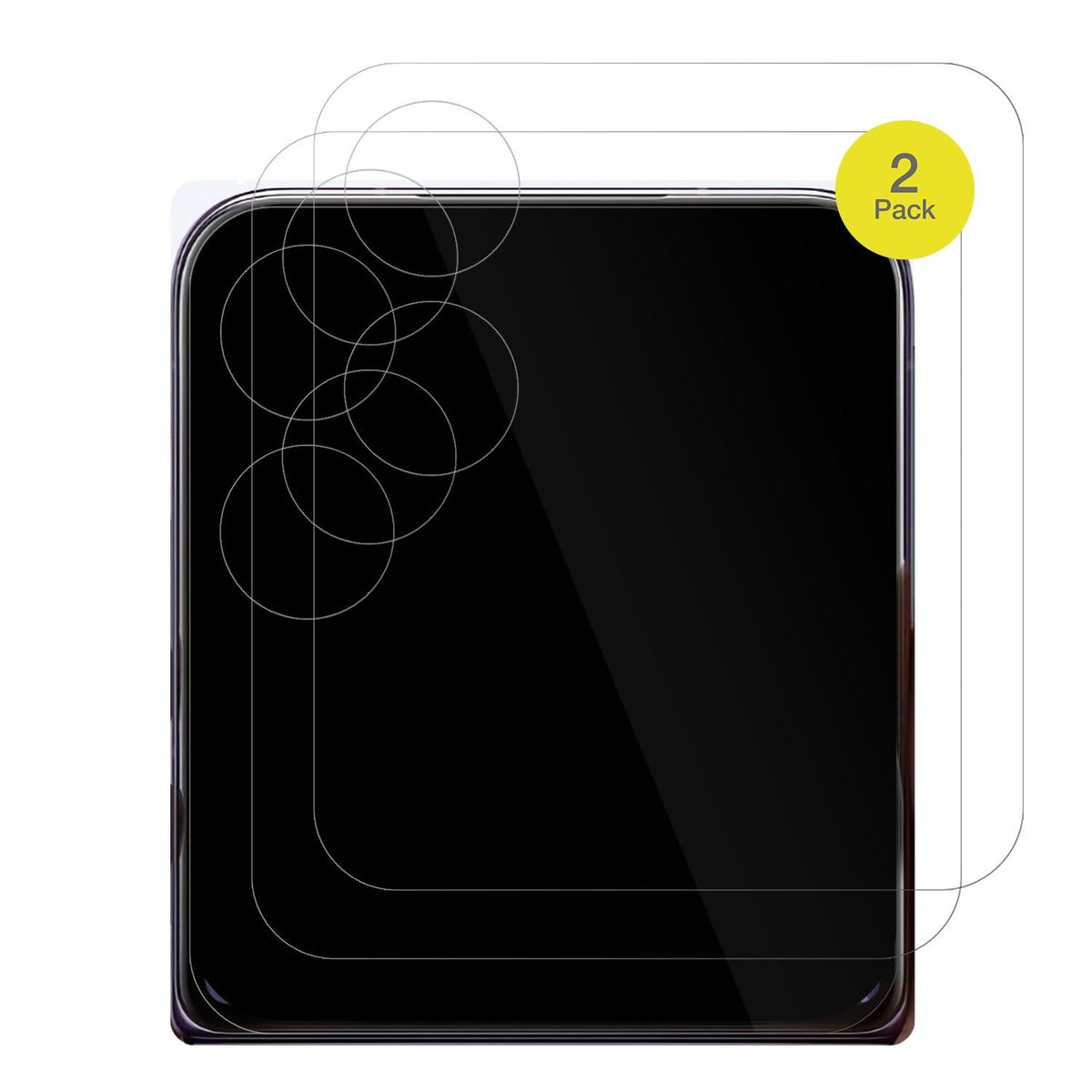 2x 3D Full Cover Schutzfolie für Xiaomi Mi Mix Flip (Frondisplay)