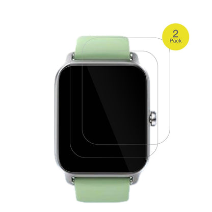 2x 3D Full Cover Schutzfolie für Woneligo W19 Smartwatch