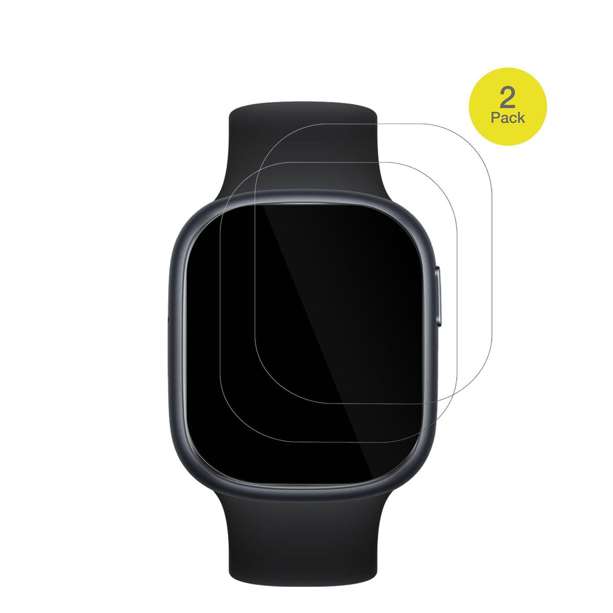 2x 3D Full Cover Schutzfolie für Honor Watch 4