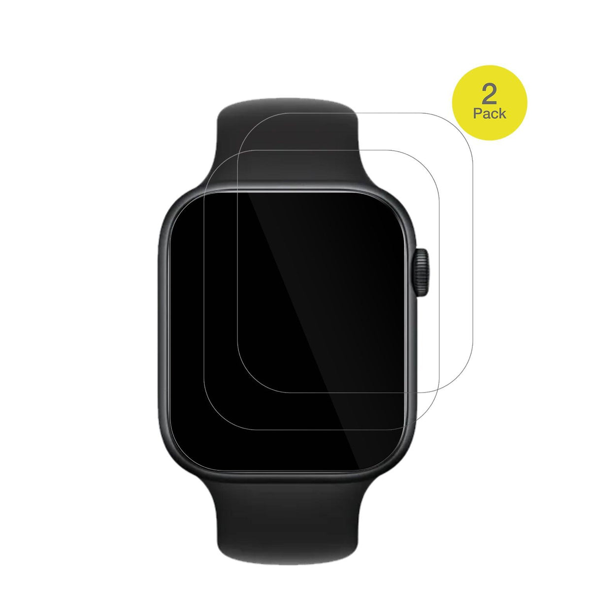 2x 3D Full Cover Schutzfolie für Honor Watch 5