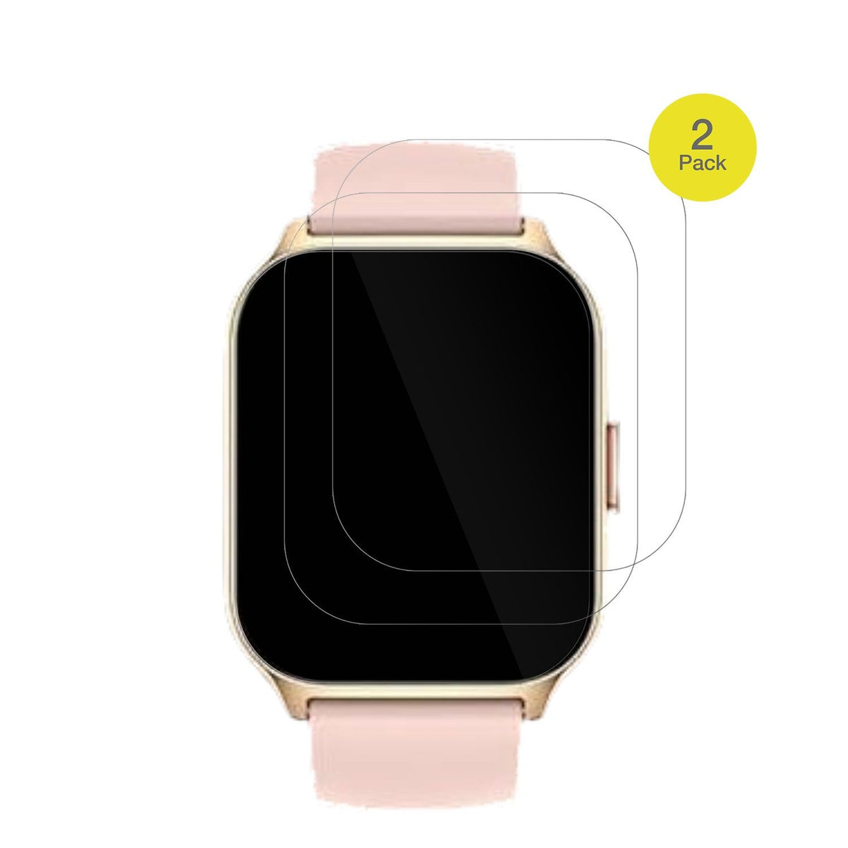2x 3D Full Cover Schutzfolie für Blackview W10 Smartwatch 1.69 Zoll