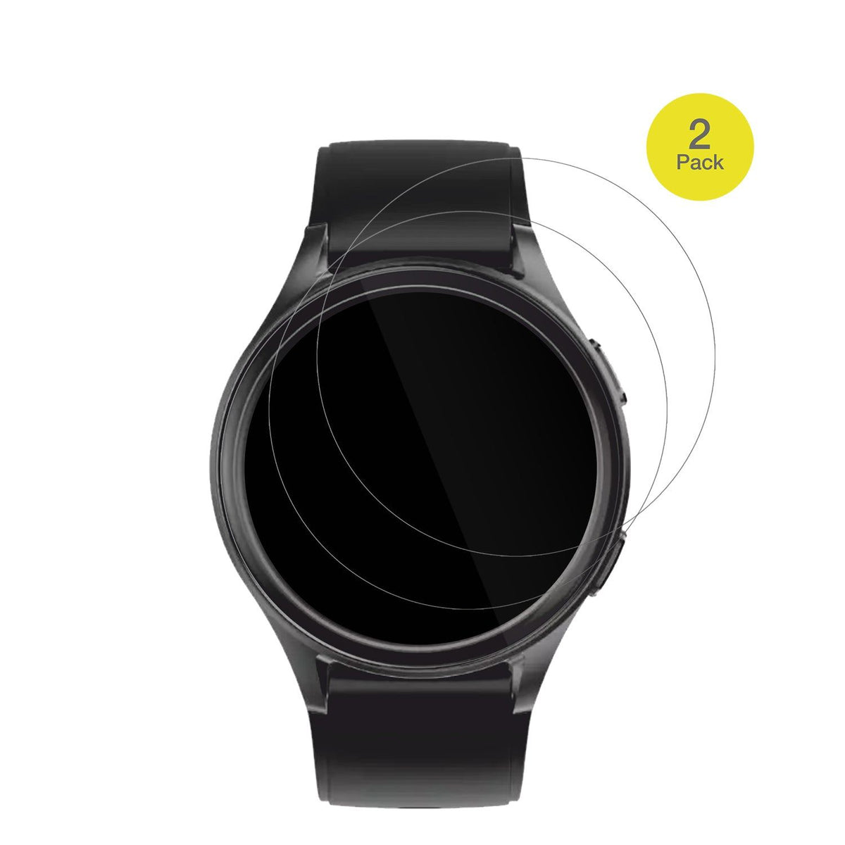 2x 3D Full Cover Schutzfolie für Lava ProWatch X
