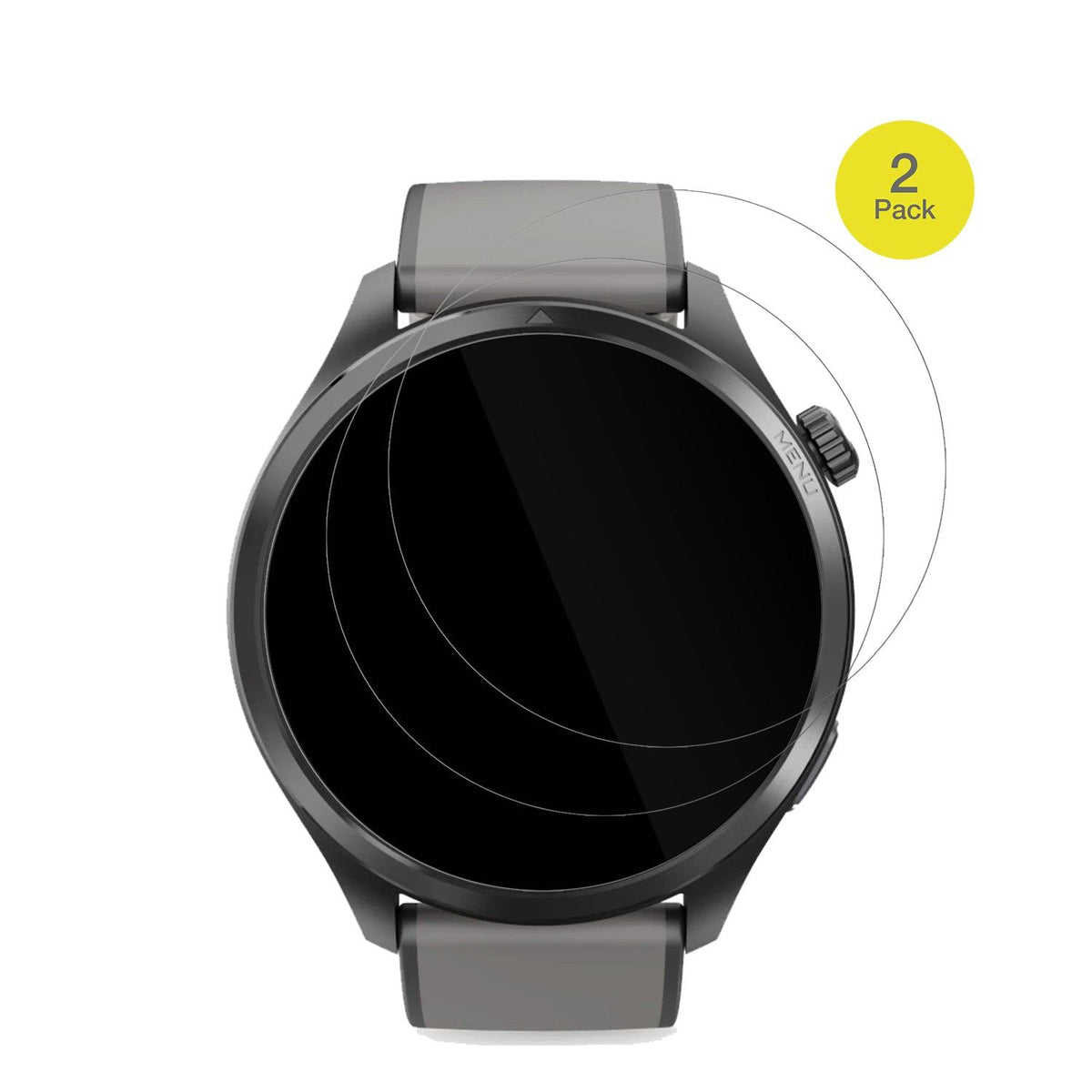 2x 3D Full Cover Schutzfolie für Hama 9000 Smartwatch