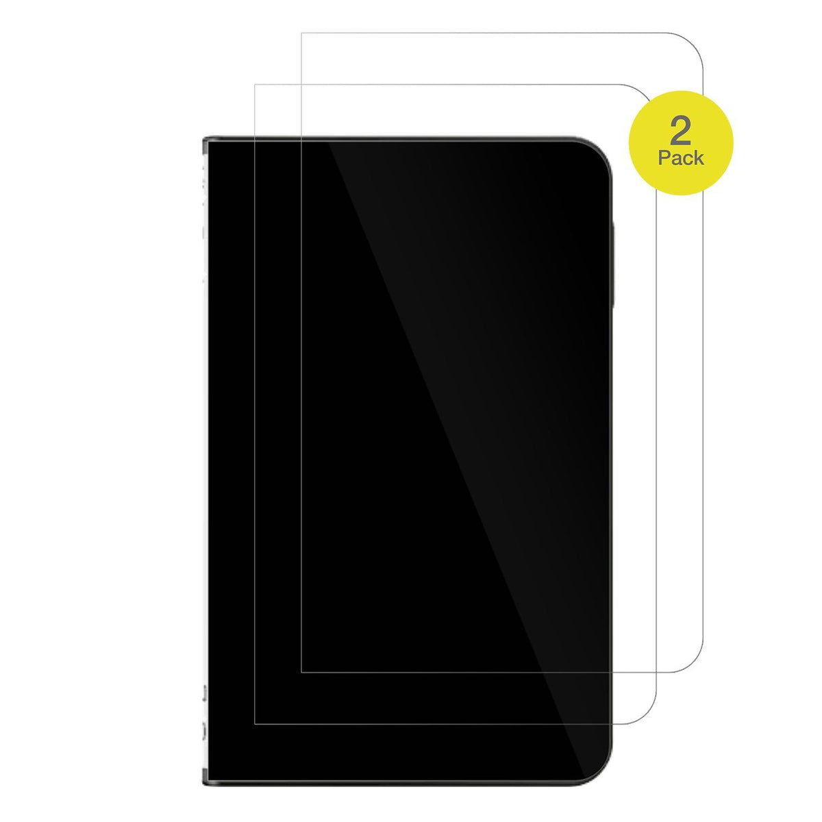 2x 3D Full Cover Schutzfolie für Ledger Stax Crypto Wallet