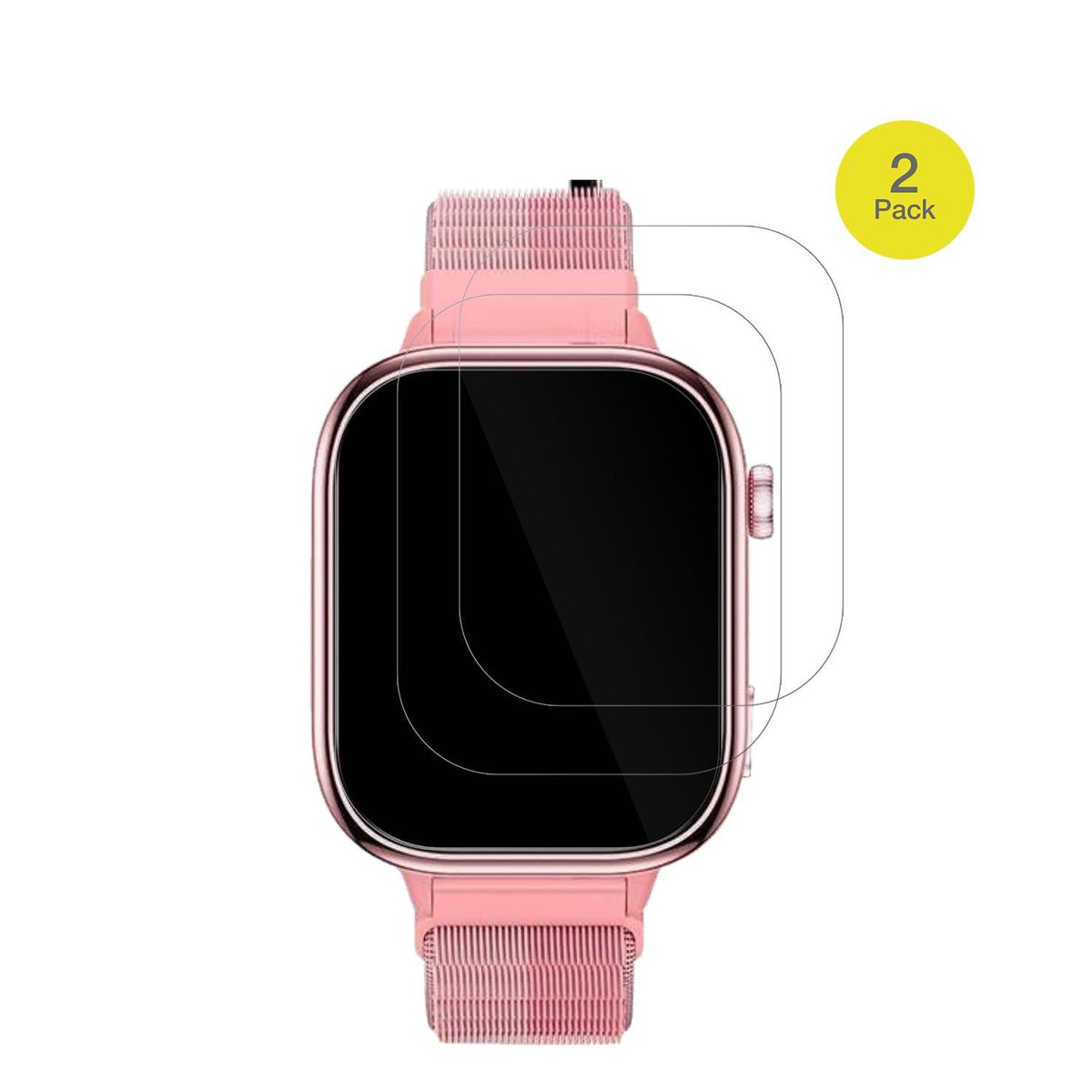 2x 3D Full Cover Schutzfolie für JoJoego Smartwatch Kinder