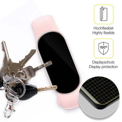 2x 3D Full Cover Schutzfolie für Xiaomi Smart Band 9