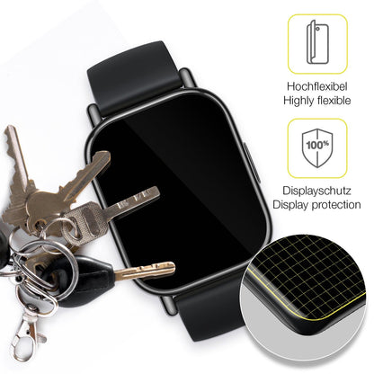 2x 3D Full Cover Schutzfolie für Xiaomi Redmi Watch 5 Active