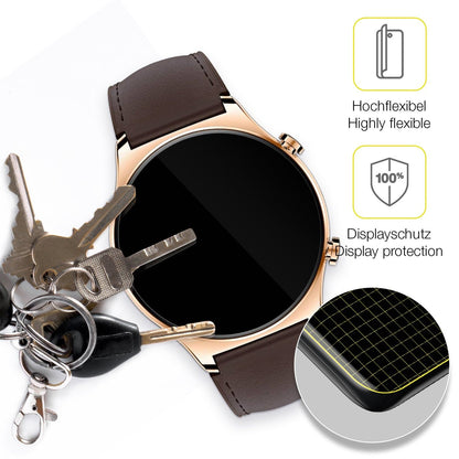 2x 3D Full Cover Schutzfolie für Honor Watch GS 3