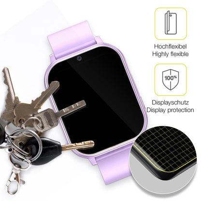 2x 3D Full Cover Schutzfolie für PTHTECHUS 4G-A22