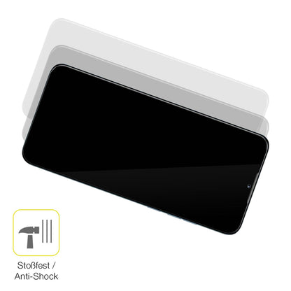 2x 3D Full Cover Schutzfolie für Oukitel C57 Pro