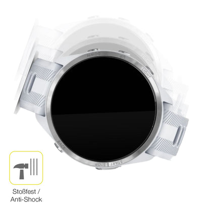 2x 3D Full Cover Schutzfolie für Garmin Forerunner 975