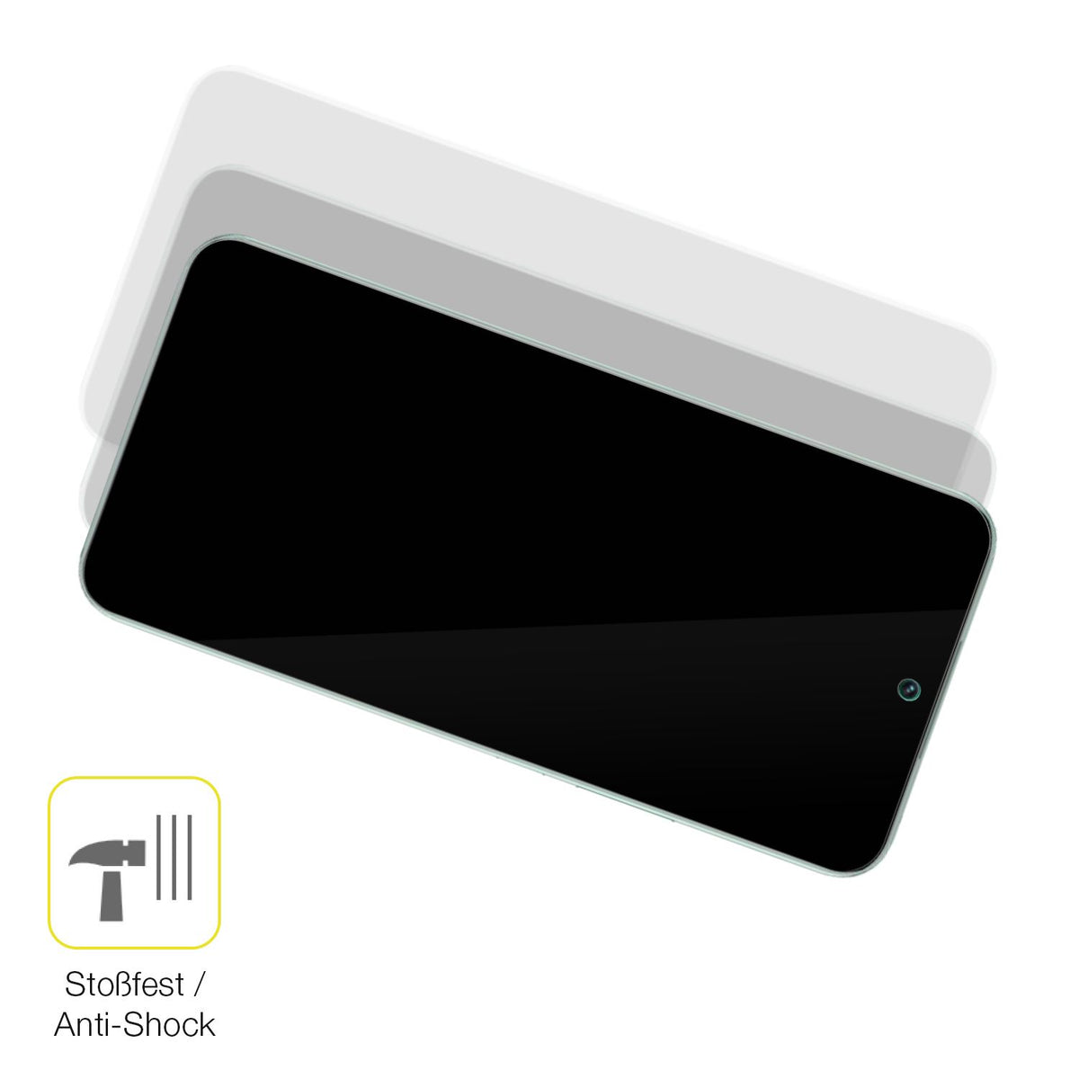 2x 3D Full Cover Schutzfolie für Realme P3 5G